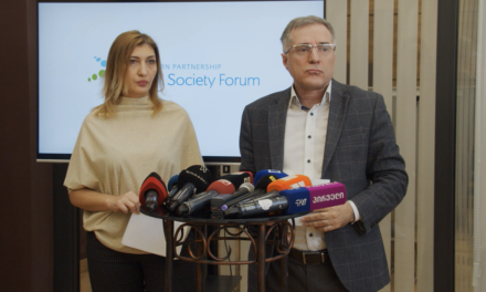 Press Conference – Joint Statement of the Steering Committee of the Eastern Partnership Civil Society Forum and the Georgian National Platform